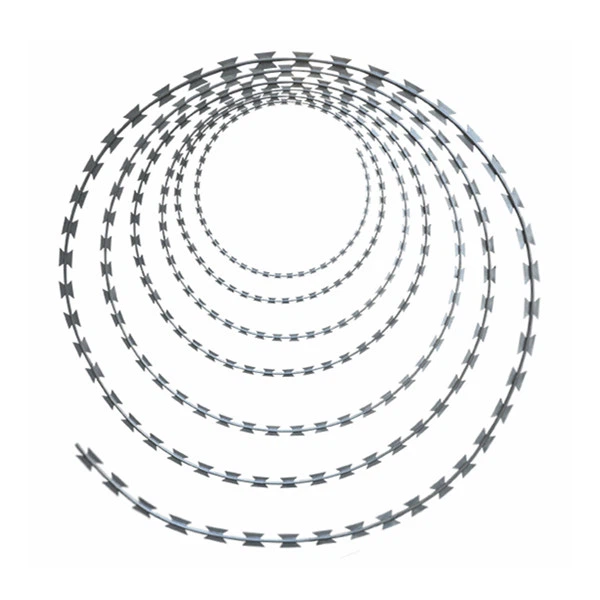 Galvanized Razor Blade Barbed Wire